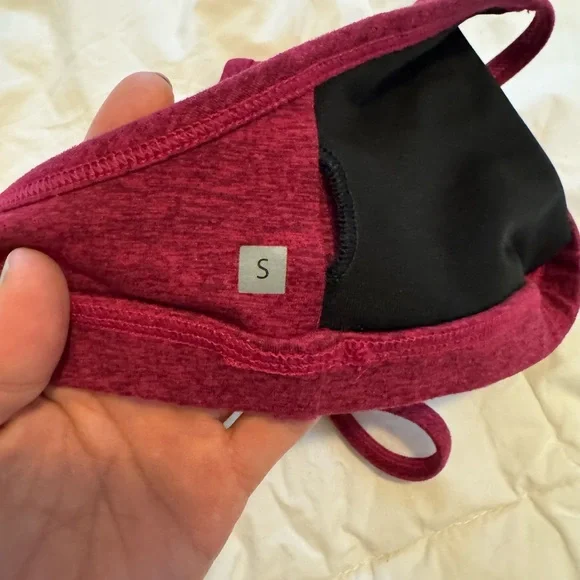 Fleo Maroon Reinette Sports Bra - Picture 3 of 3